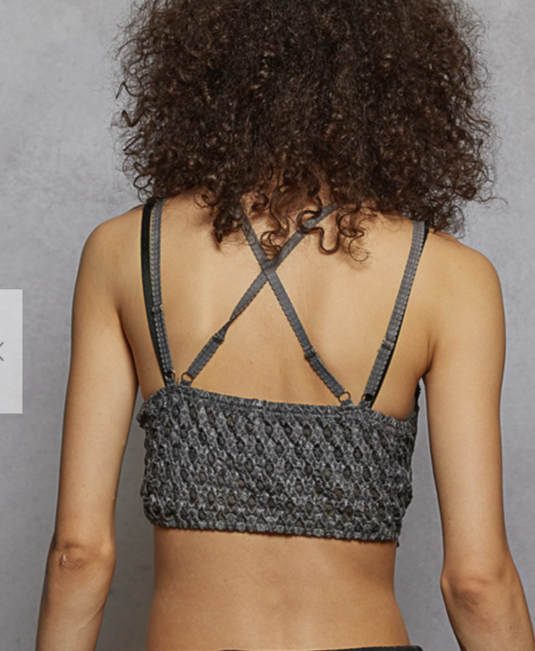 Lace Charcoal Bralette