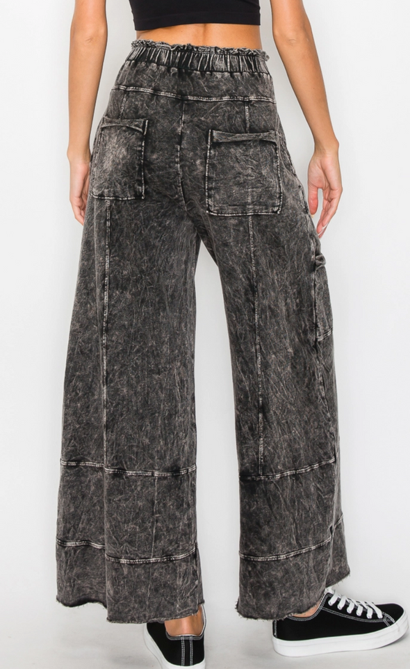 Mineral Washed Pants