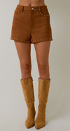Meghan Suede Shorts