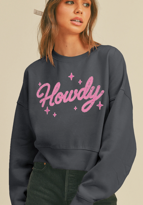 Howdy Pullover Top