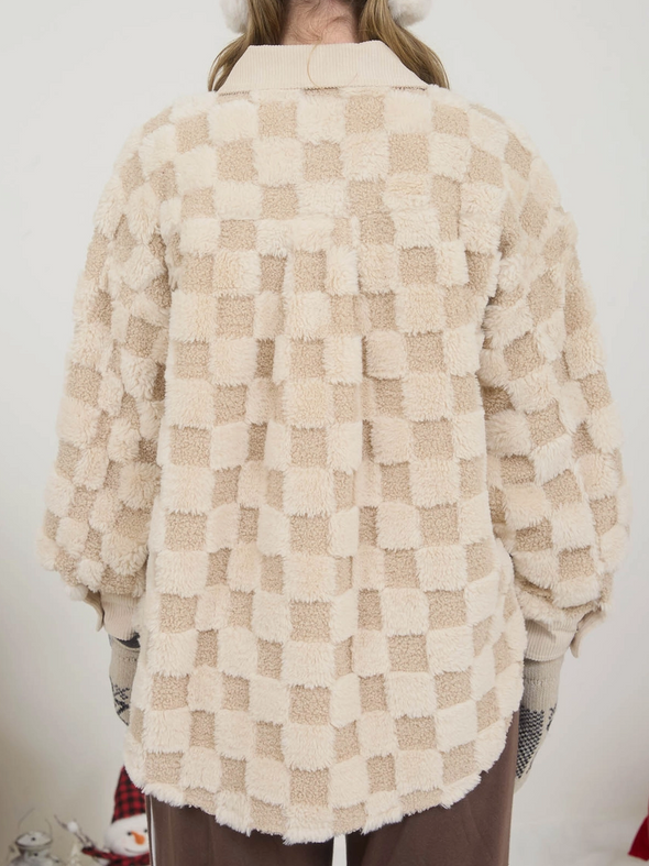 Checkered Shacket