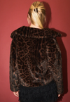Fiona Leopard Fur Jacket