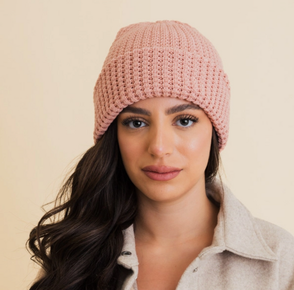 Ribbed Beanie Hat
