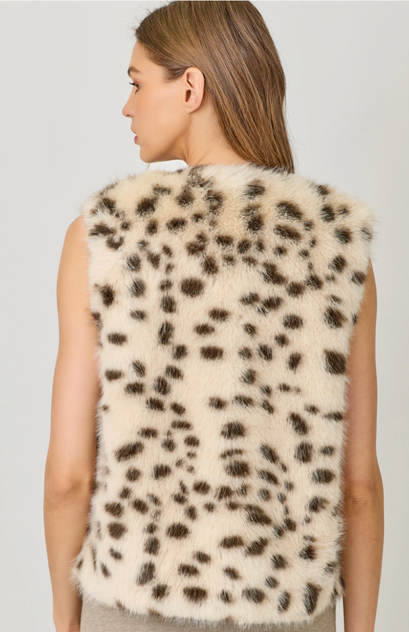 Snow Leopard Vest