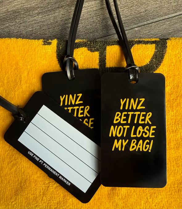Yinz Luggage Tag