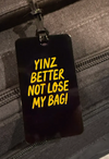 Yinz Luggage Tag