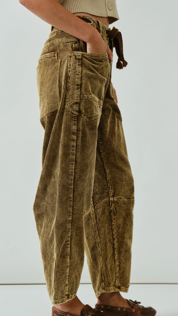 Olive Cord Pants