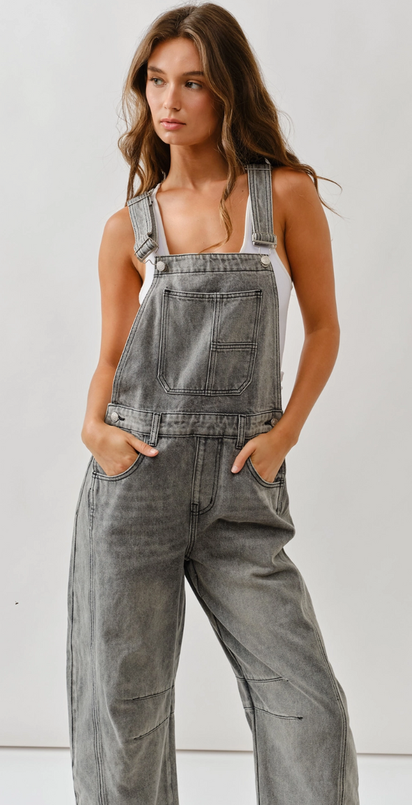 Grey Wash Overall