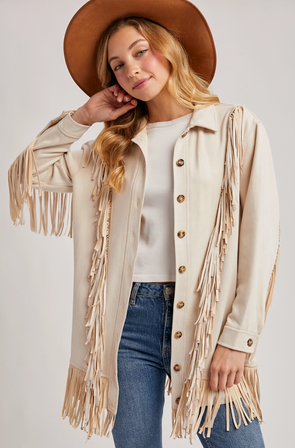 Beth Fringe Jacket