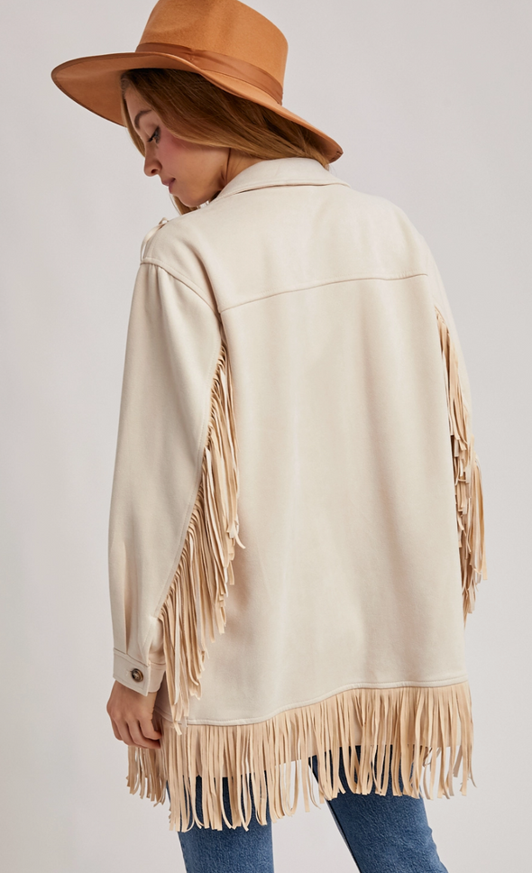 Beth Fringe Jacket