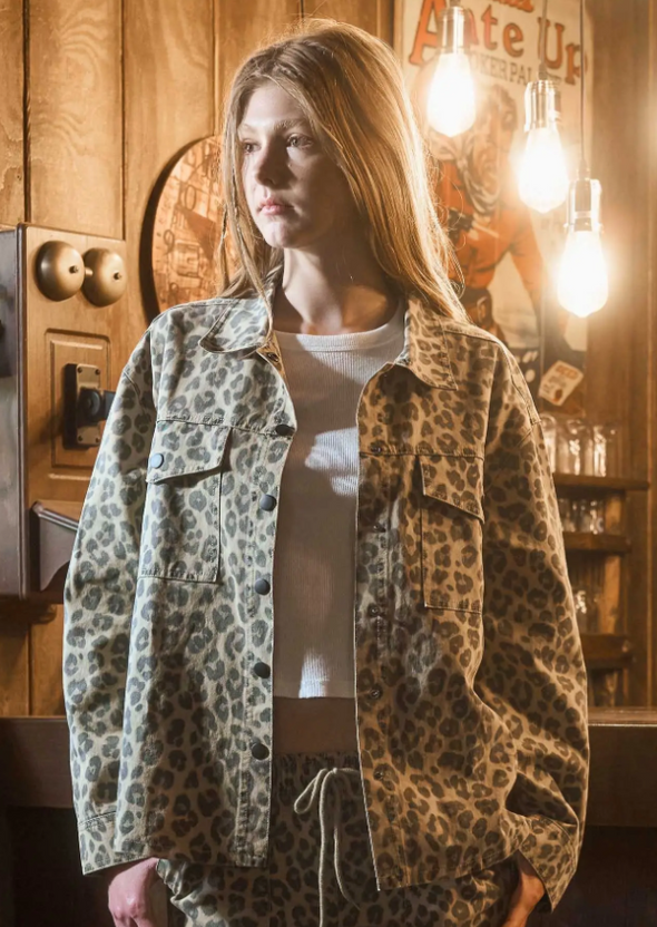 Leopard Shacket