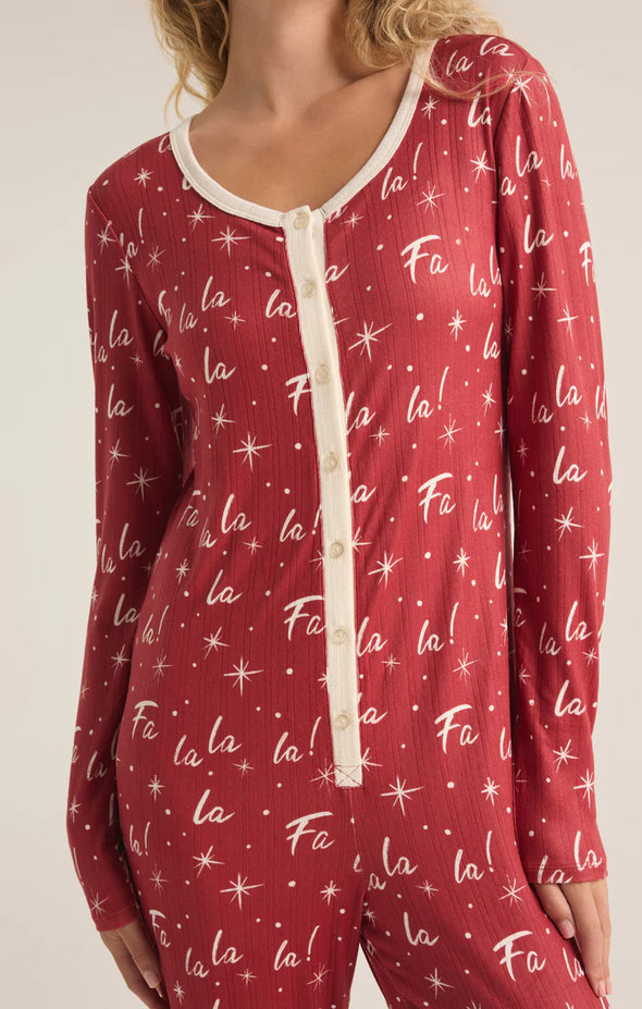 Fa La La Silky Pointelle Onesie