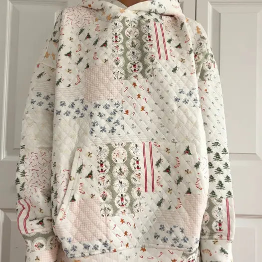Holiday Quilted Hoodie