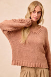 Chenille Bloom Sweater