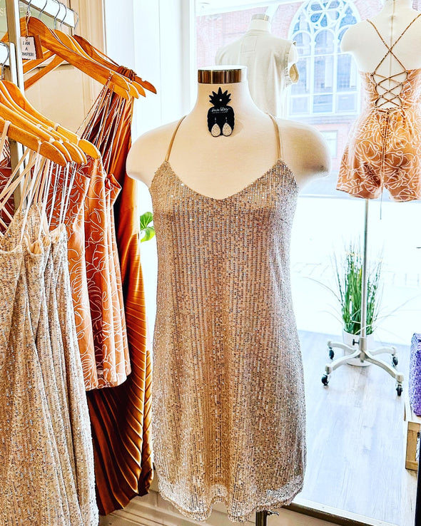 Disco Sequin Dress