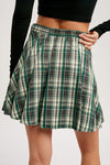 Flirt Plaid Skirt