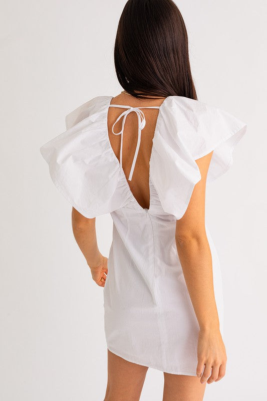 Ruffle Mini Dress
