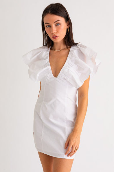Ruffle Mini Dress