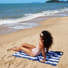 Dock & Bay Beach Towel Cabana Whitsunday Blue XL