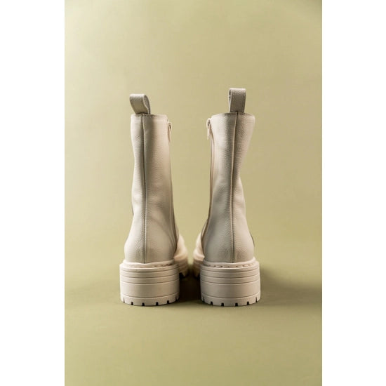 Cream 2025 boots zara