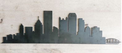 Pittsburgh City Skyline Wall Art