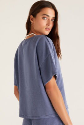 V-Neck Terry Tee