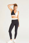 Contrast Cross Over Legging